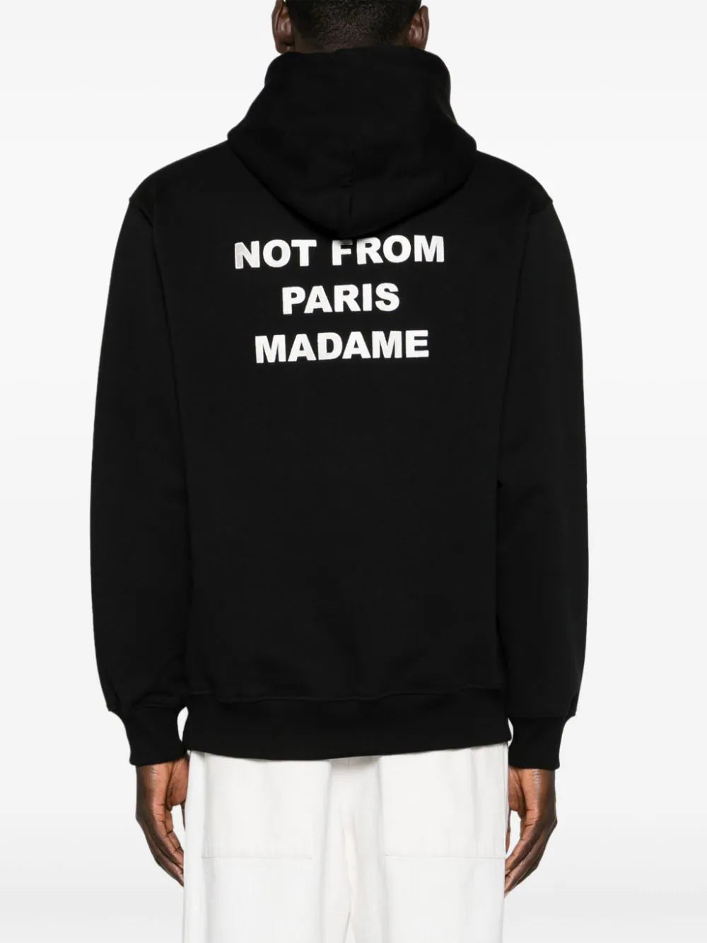 Drôle De Monsieur Slogan Hoodie