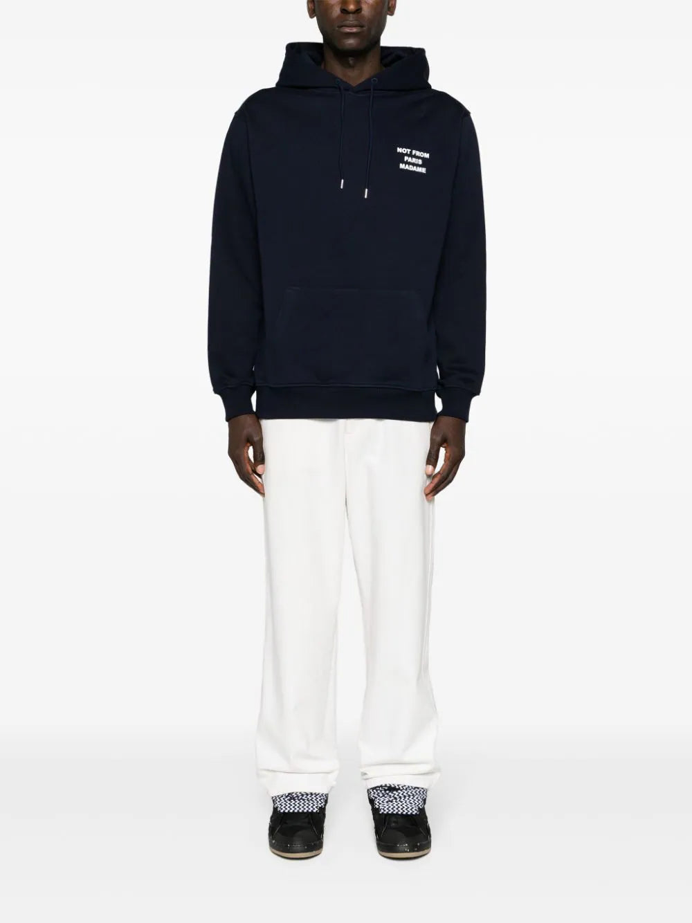 Drôle De Monsieur Slogan Hoodie