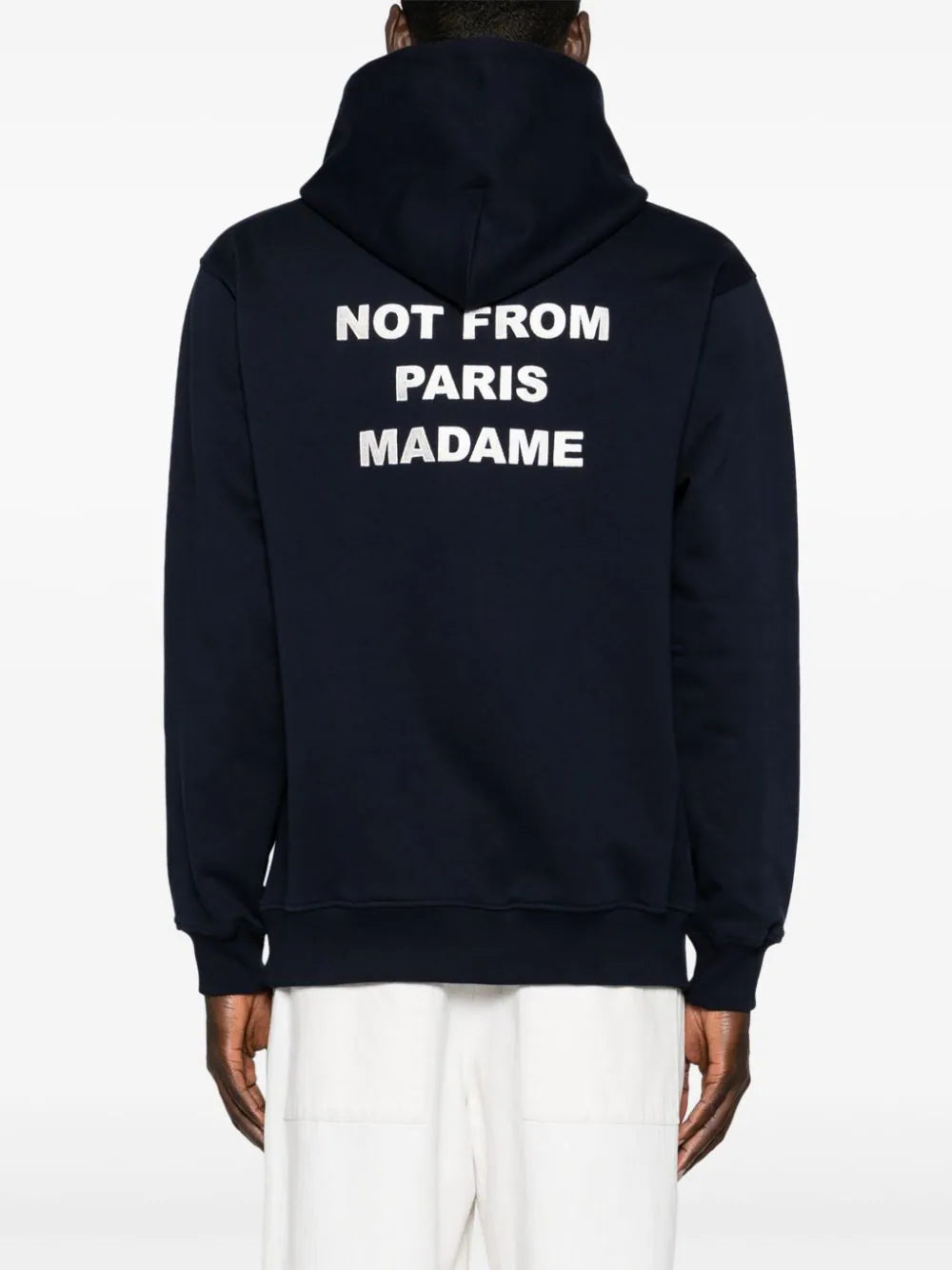 Drôle De Monsieur Slogan Hoodie