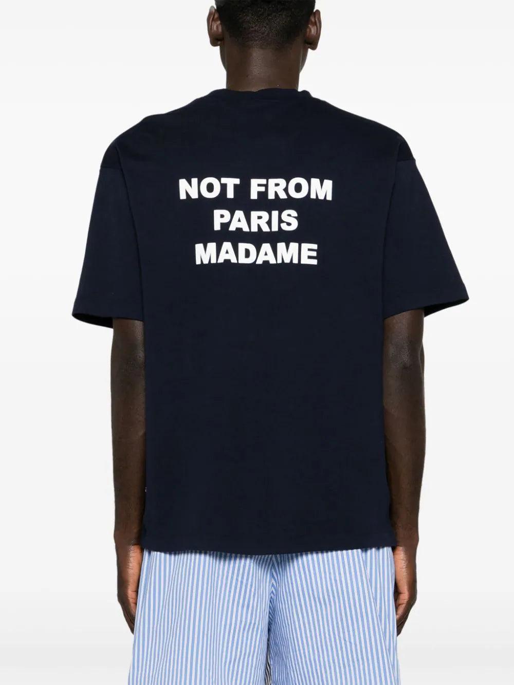 Drôle De Monsieur Slogan T-shirt
