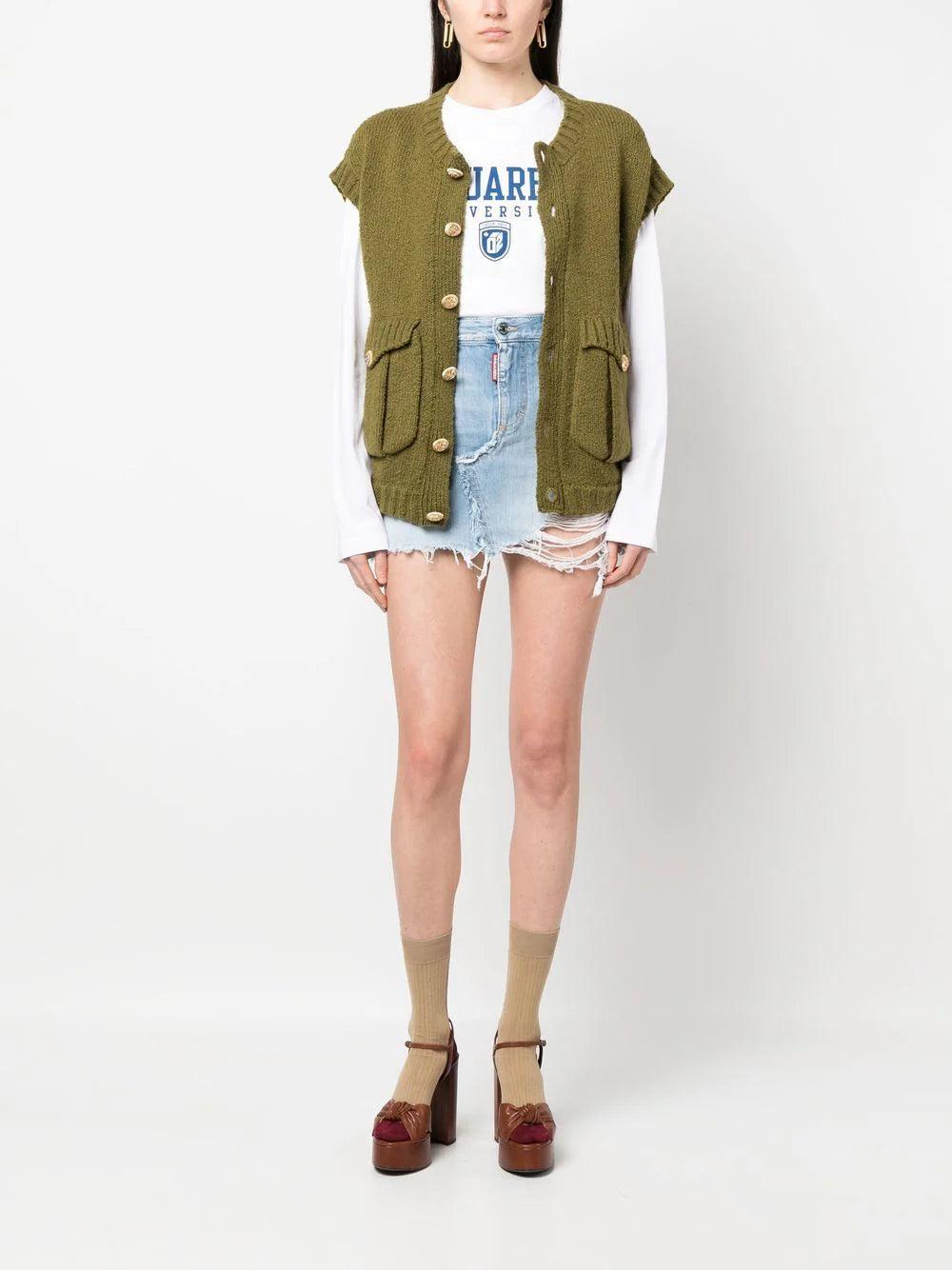 DSQUARED2 Denim Mini Skirt