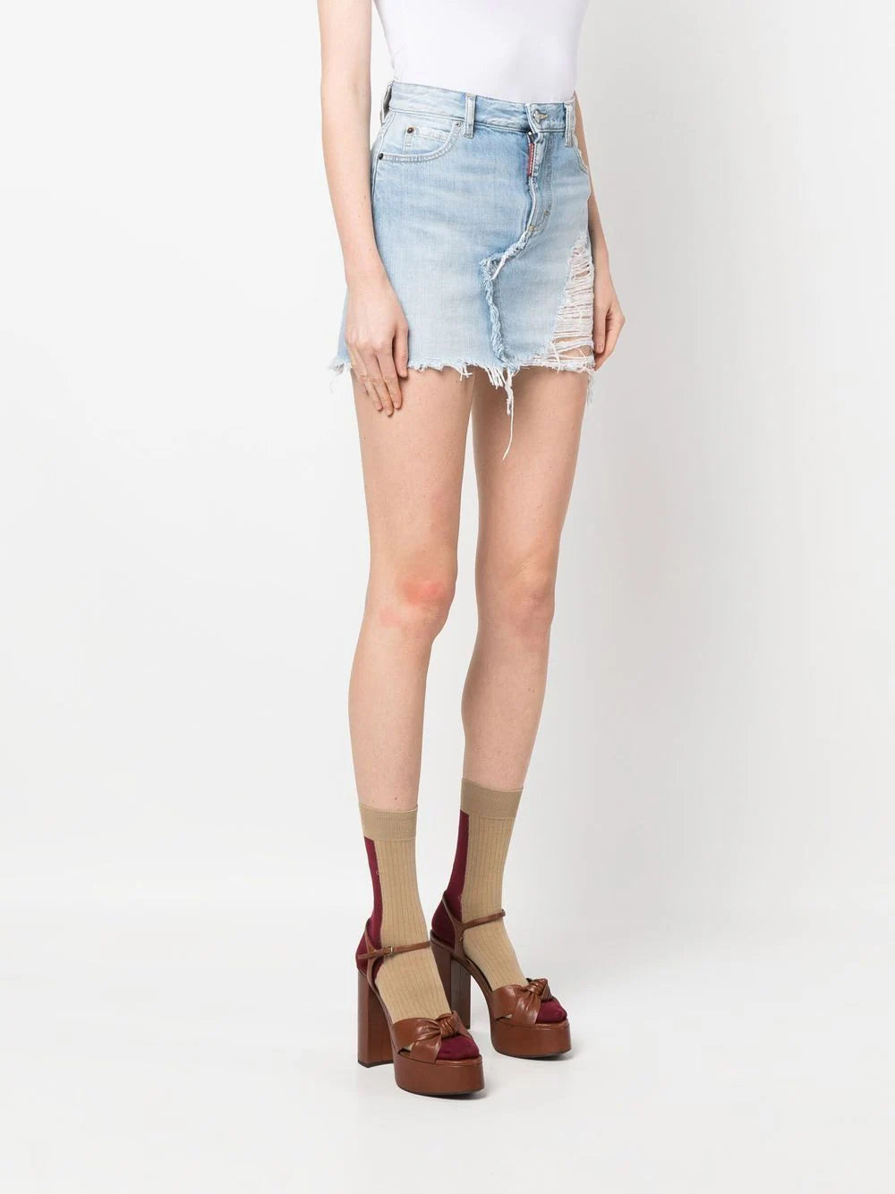 DSQUARED2 Denim Mini Skirt