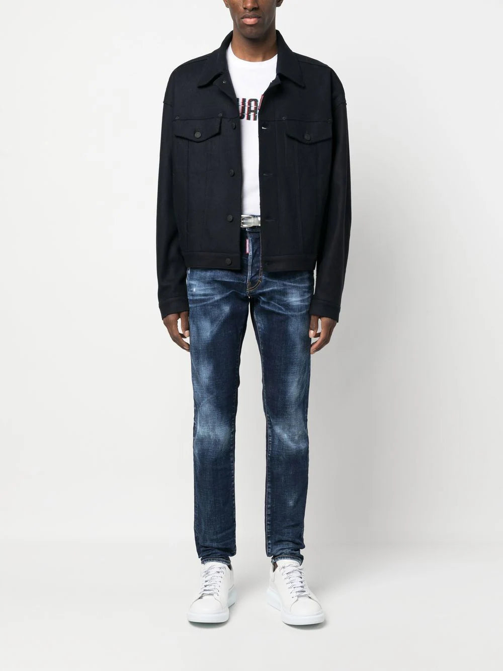 DSQUARED2 Felt Wool Jean Kaban
