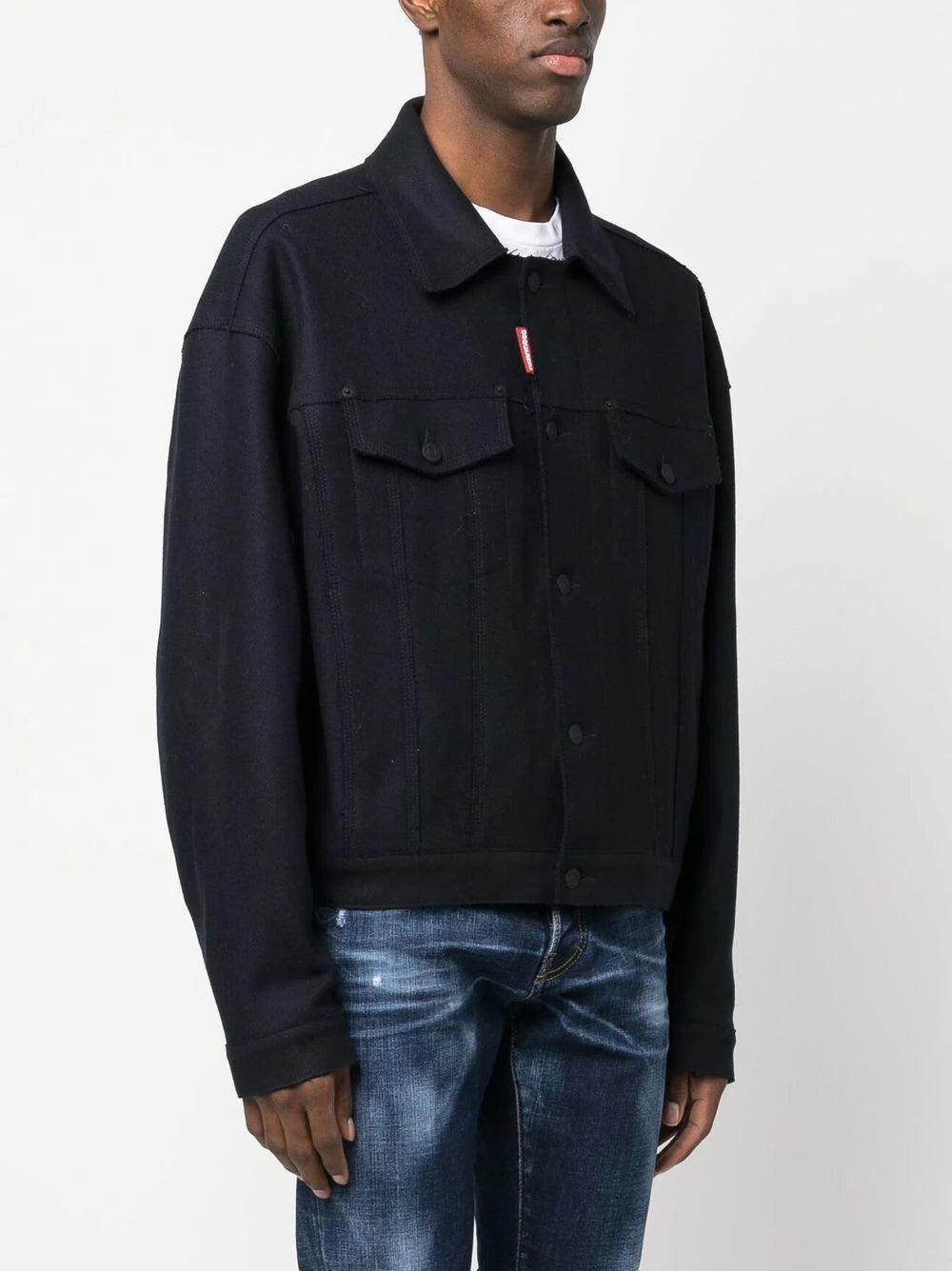 DSQUARED2 Felt Wool Jean Kaban