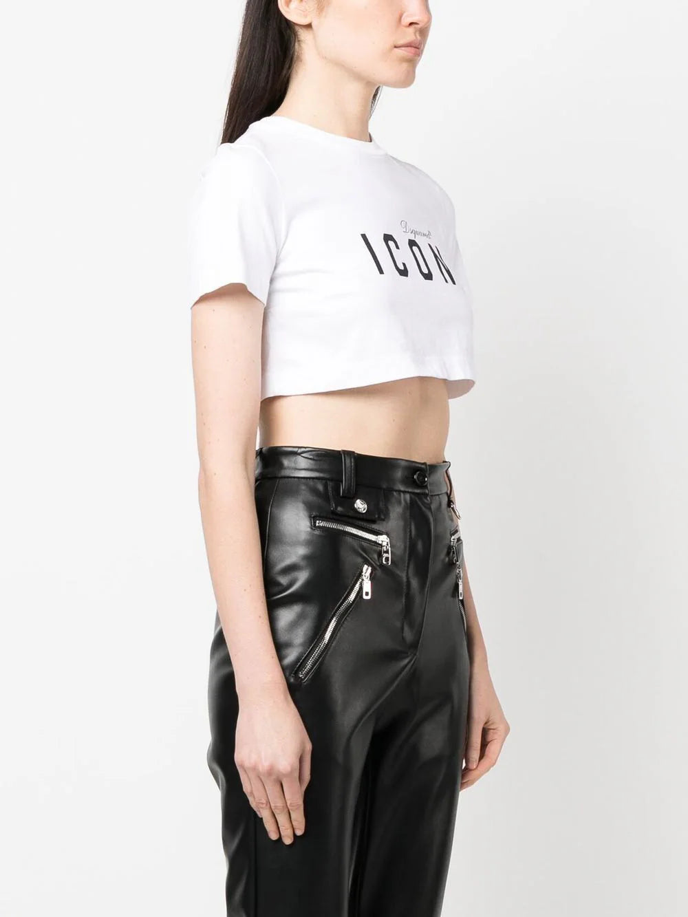 DSQUARED2 Icon Cropped T-shirt