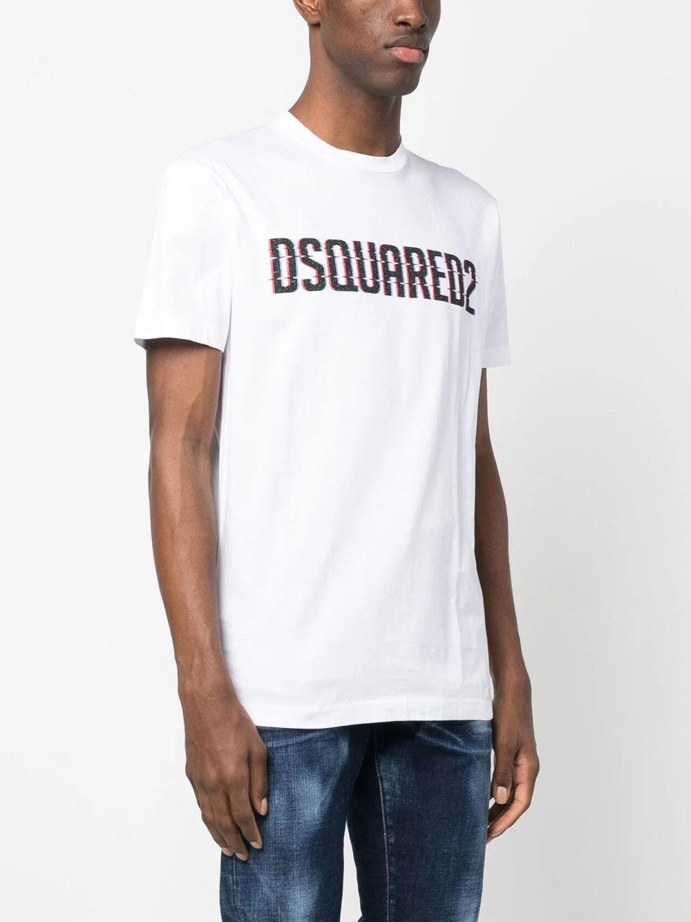 DSQUARED2 Logo-print Cotton T-shirt