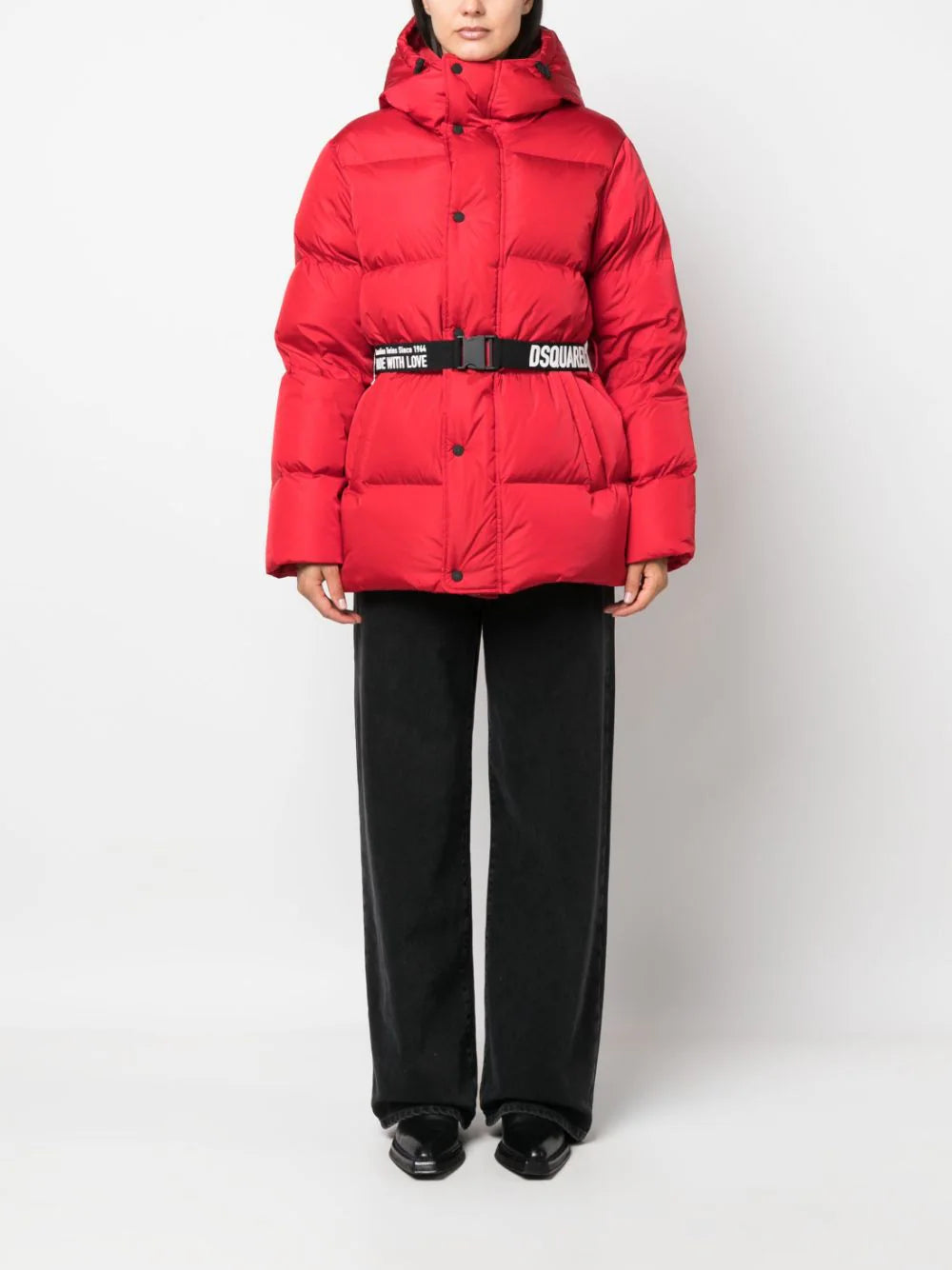 DSQUARED2 Logo Puff Coat