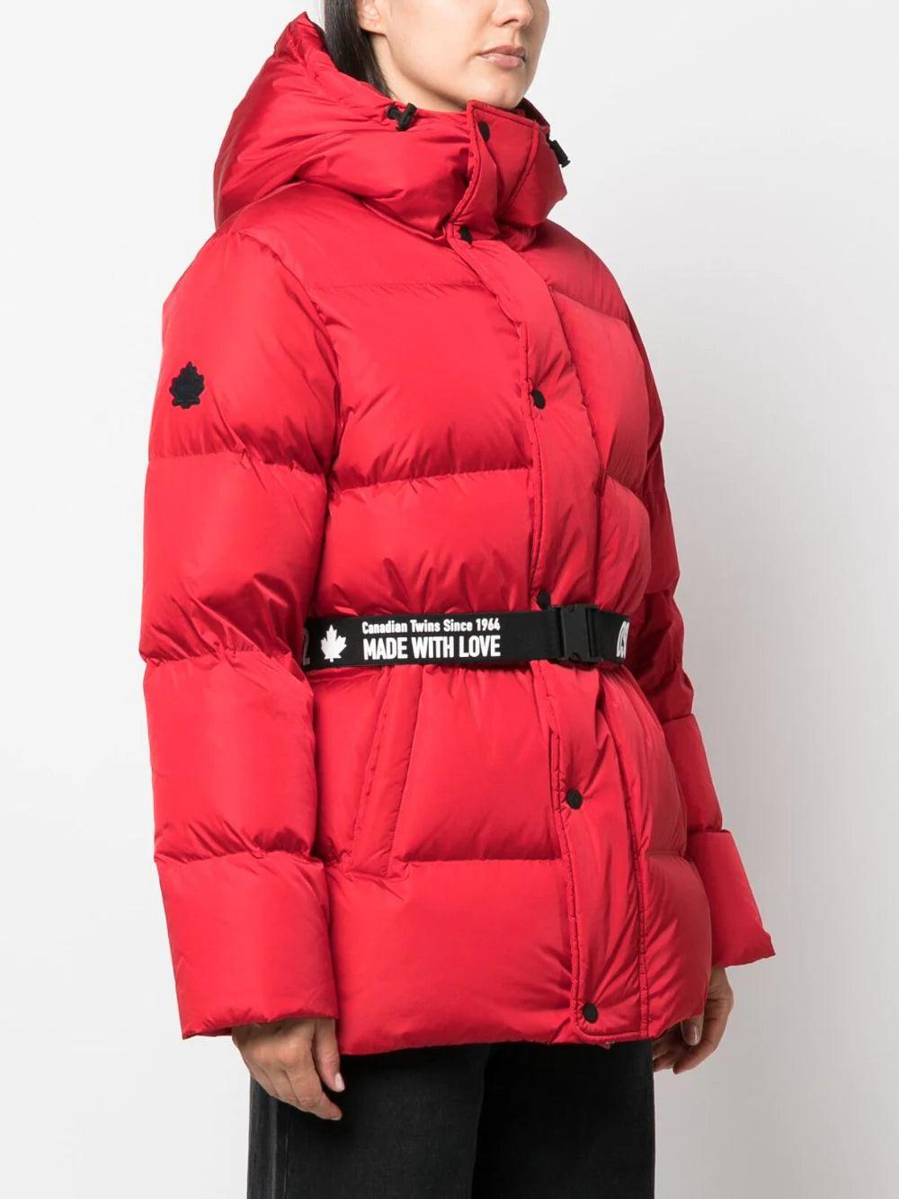 DSQUARED2 Logo Puff Coat
