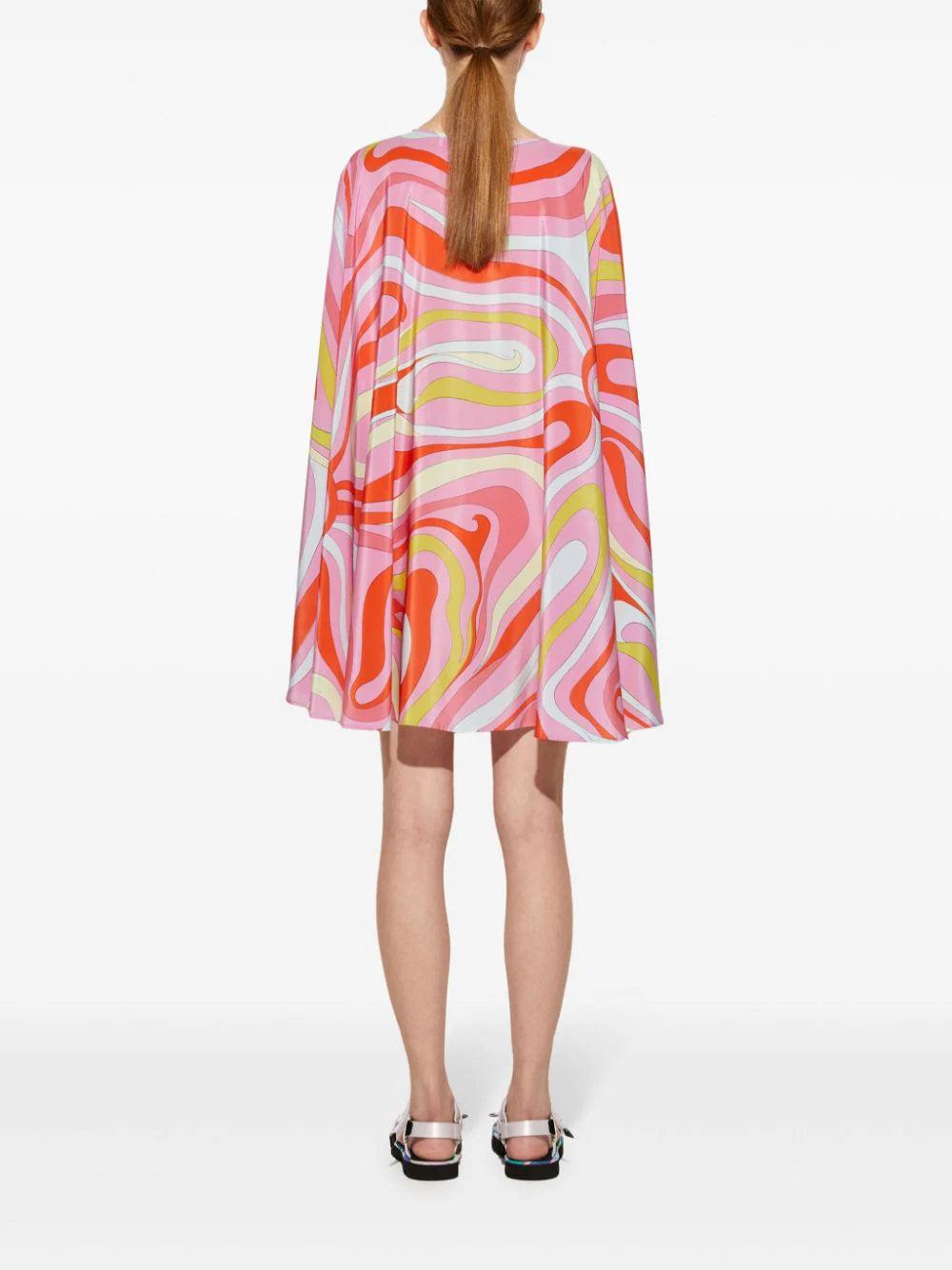 Emilio Pucci Marmo-print Kaftan