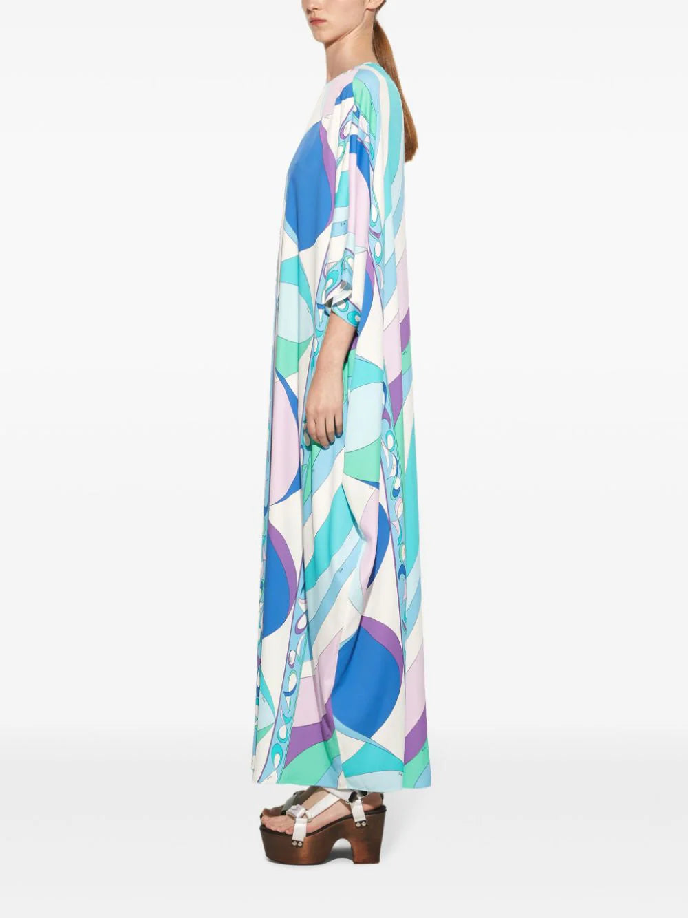 Emilio Pucci Pesci-print Kaftan