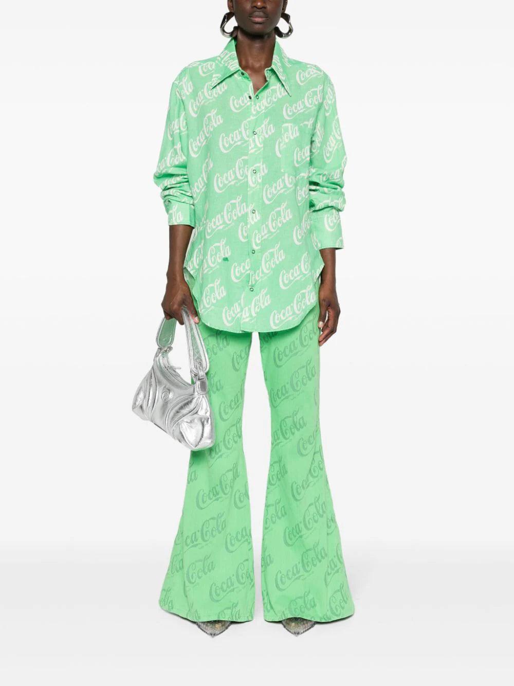 ERL Shirt With Coca-cola Print