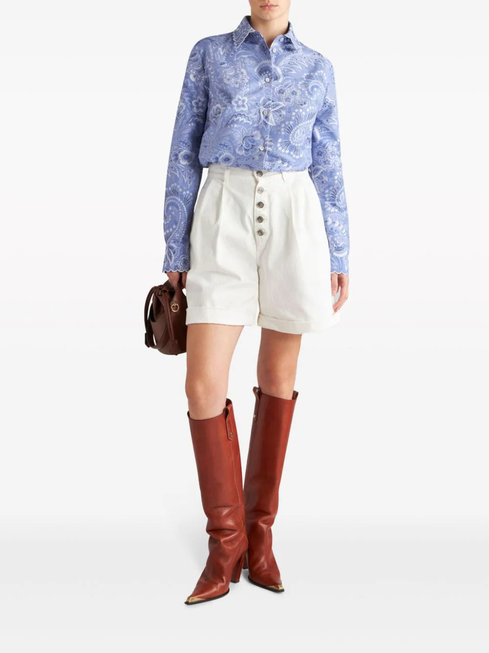 ETRO Bermuda Shorts With Buttons