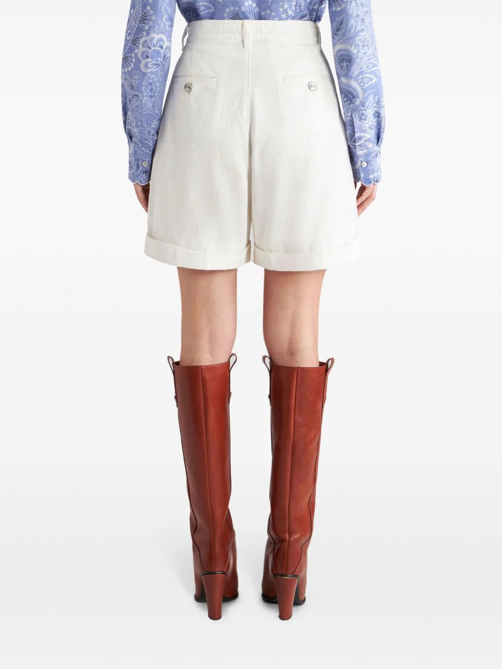 ETRO Bermuda Shorts With Buttons