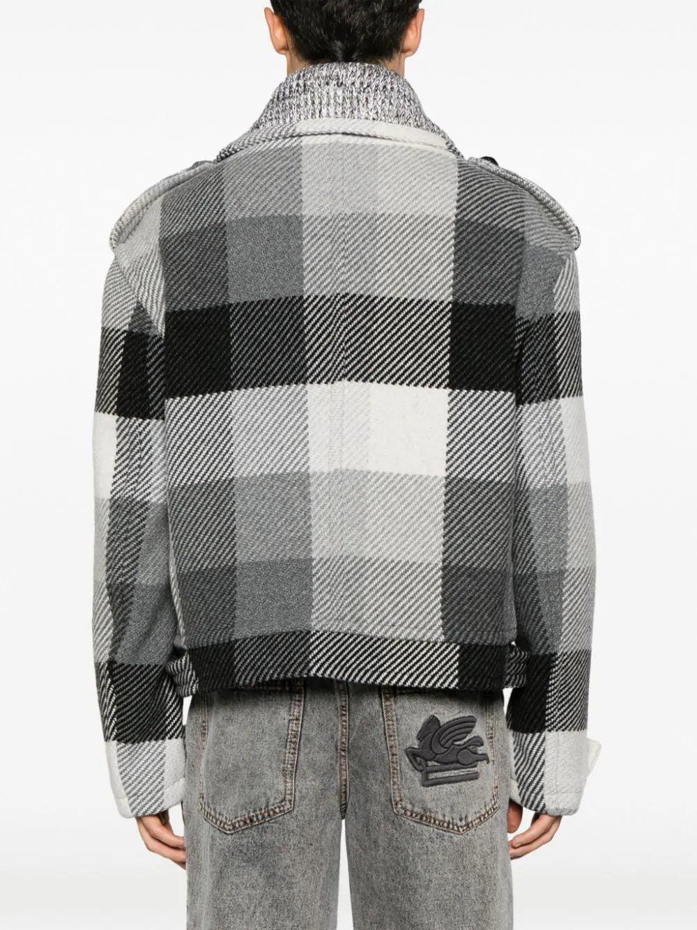 ETRO Checked Wool Jacket