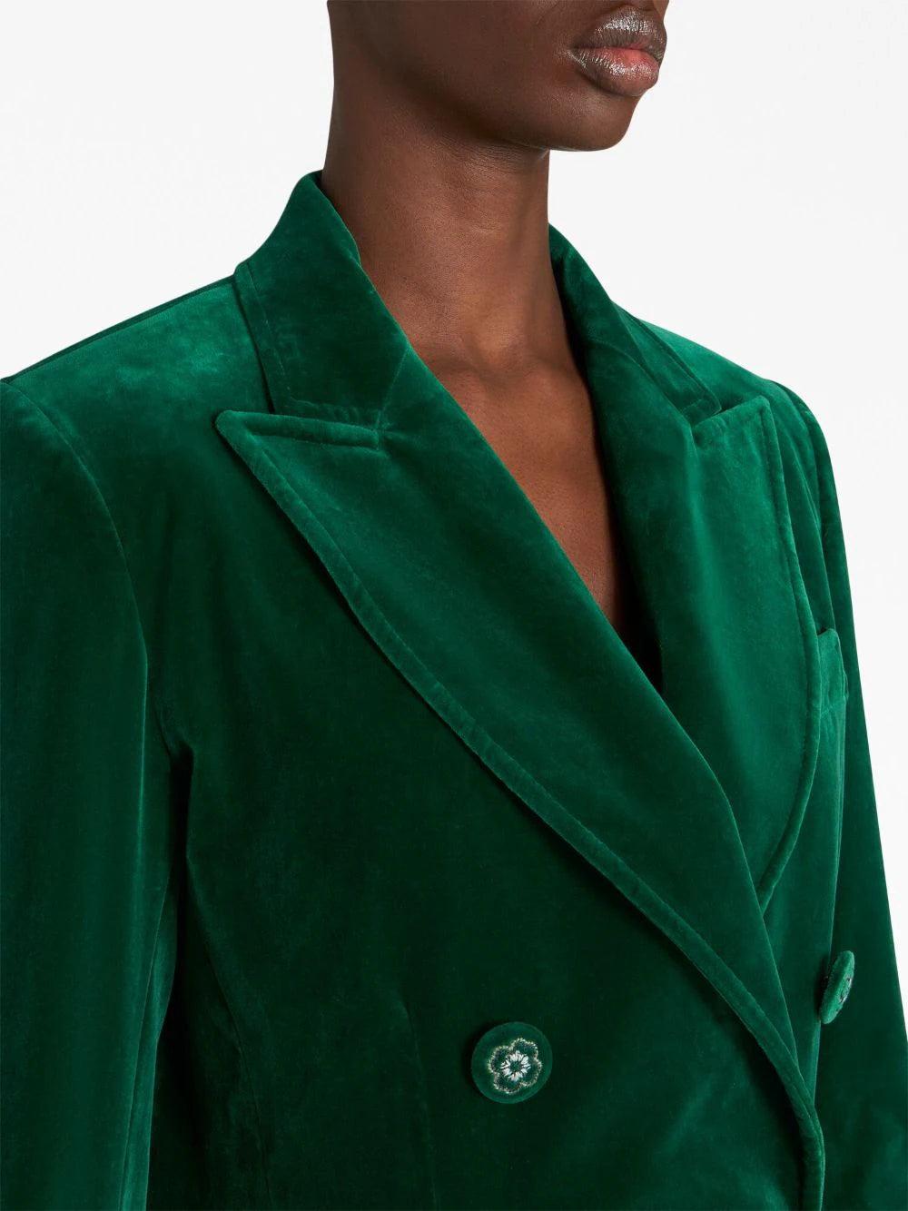 ETRO Double-breasted Velvet Jacket