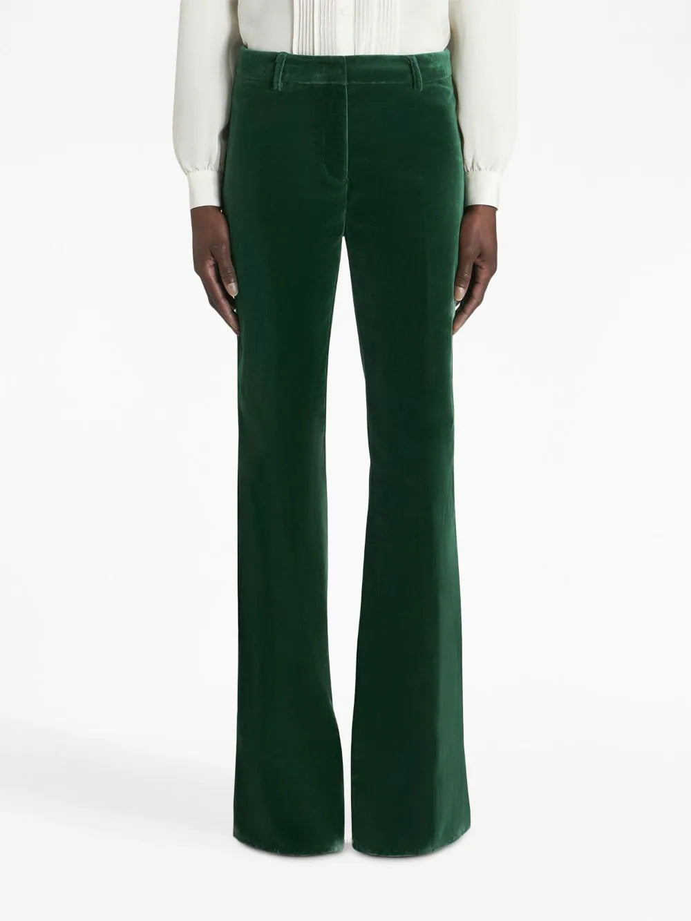 ETRO Flared Velvet Trousers