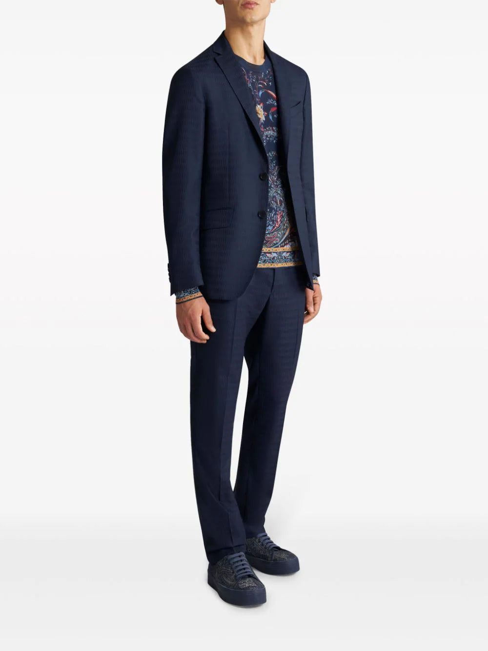 ETRO Floral Paisley Sweater