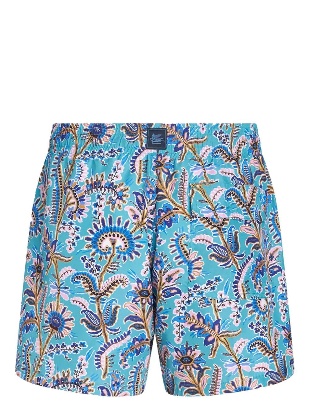 ETRO Floral Swim Shorts