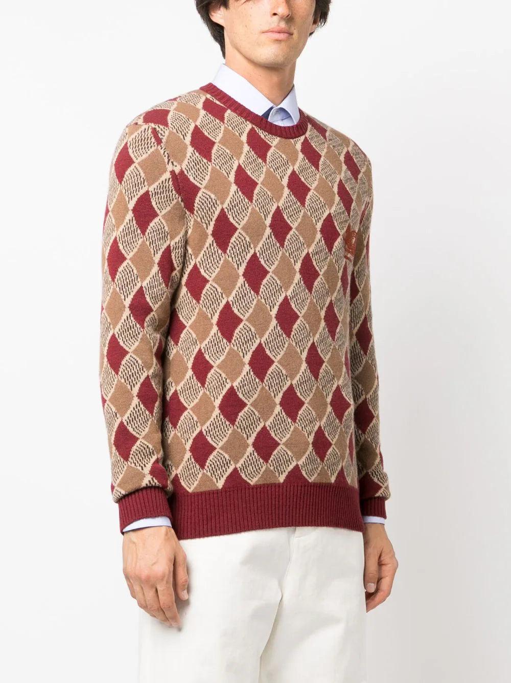 ETRO Jumper With Diamond Pattern
