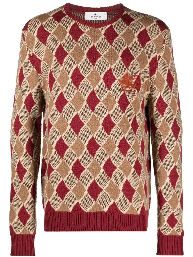 ETRO Jumper with diamond pattern
