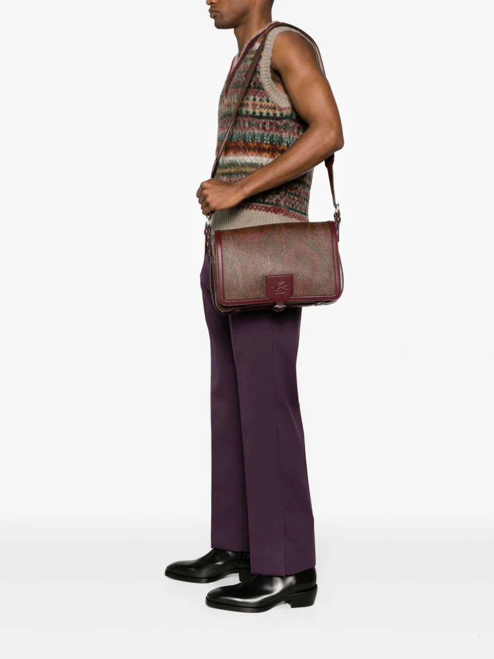 ETRO Large Etro Essential Crossbody Bag