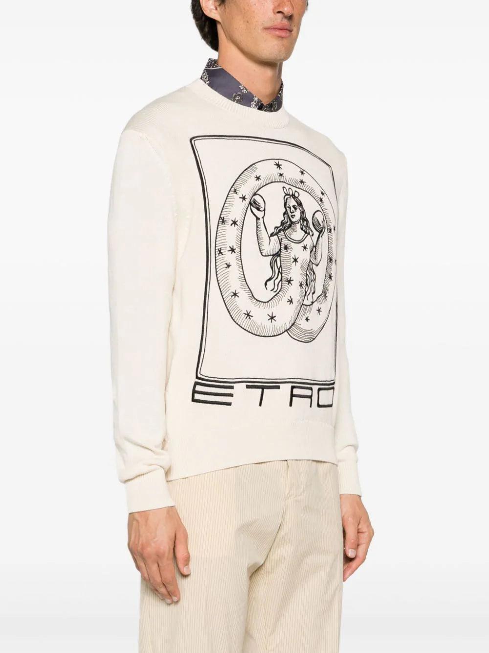 ETRO Logo Embroidery Sweater