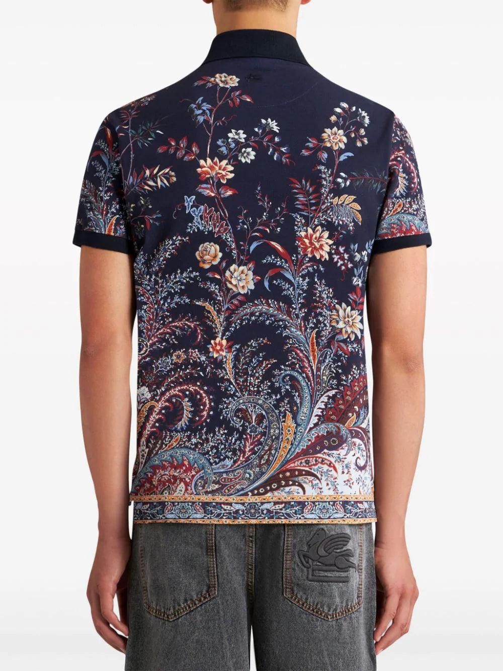 ETRO Paisley Polo Shirt