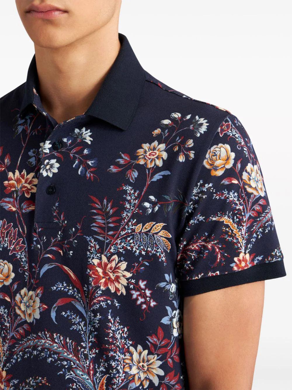 ETRO Paisley Polo Shirt