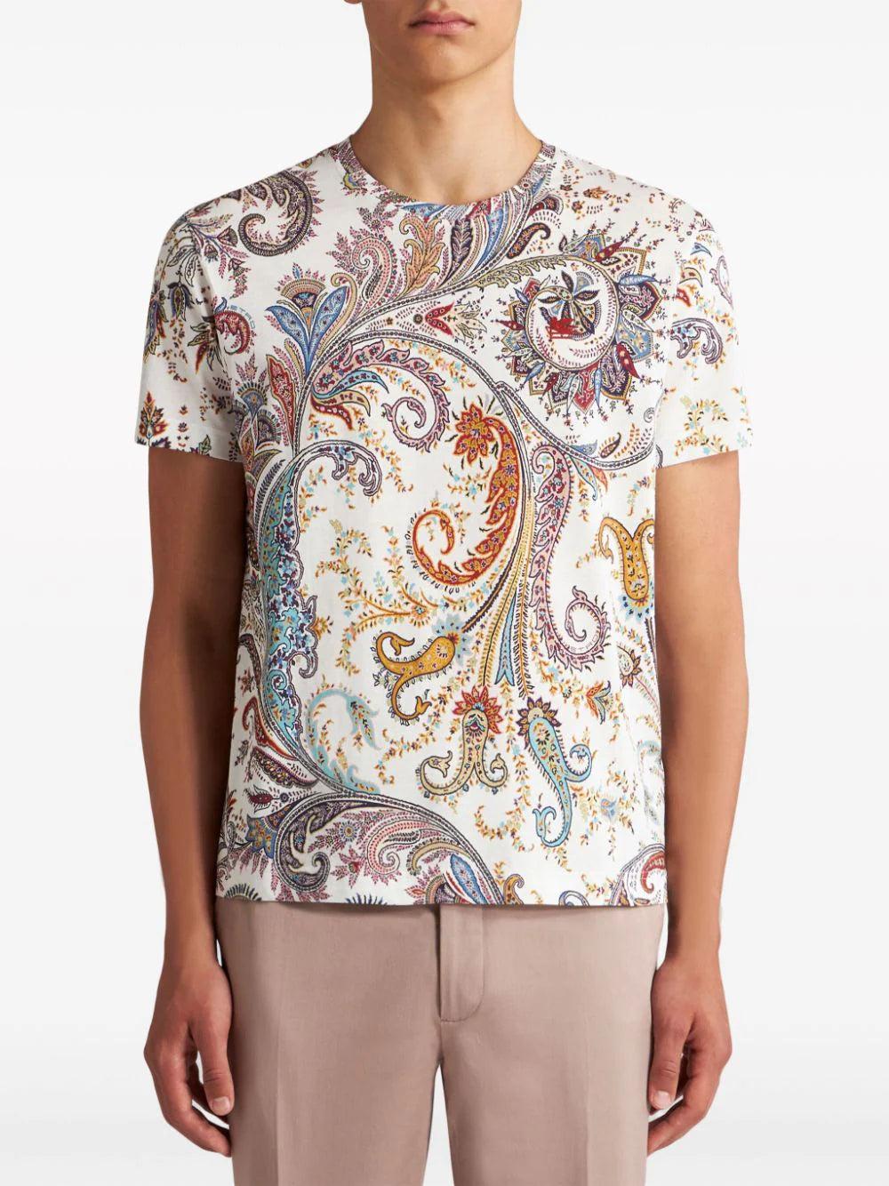 ETRO Paisley Print T-shirt