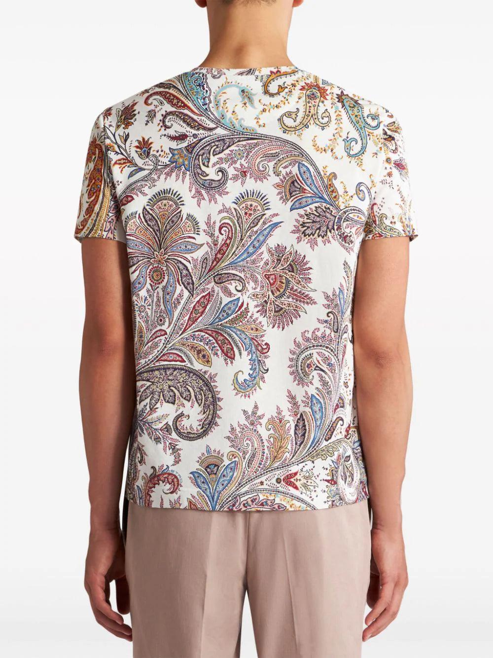ETRO Paisley Print T-shirt