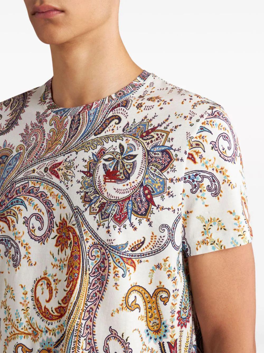 ETRO Paisley Print T-shirt