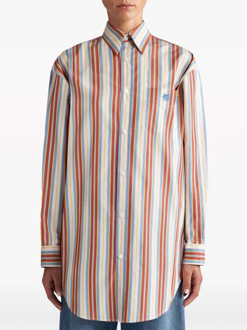 ETRO Pegaso Striped Shirt