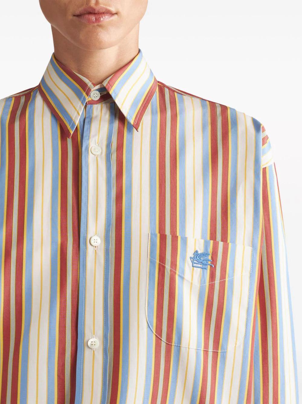 ETRO Pegaso Striped Shirt