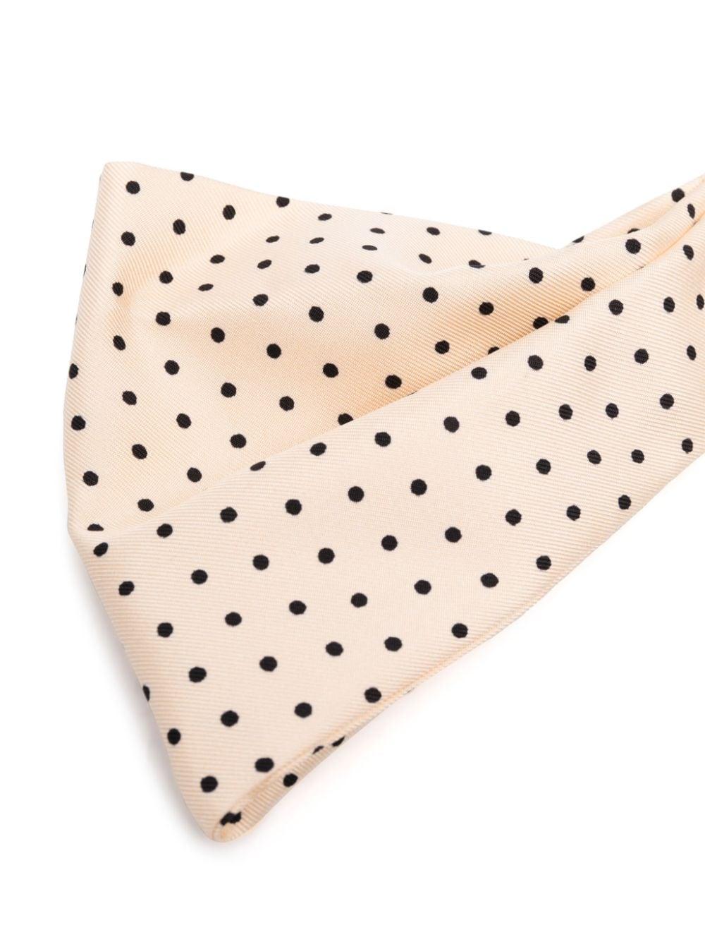 ETRO Polka-dot Print Silk Bow Tie