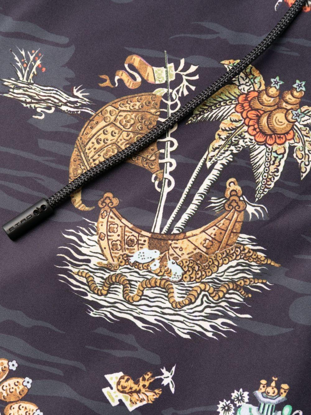 ETRO Print Swim Shorts