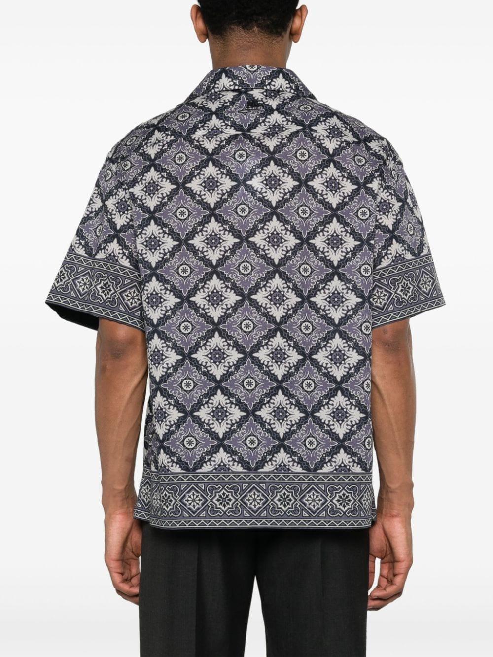 ETRO Printed Bowling Shirt