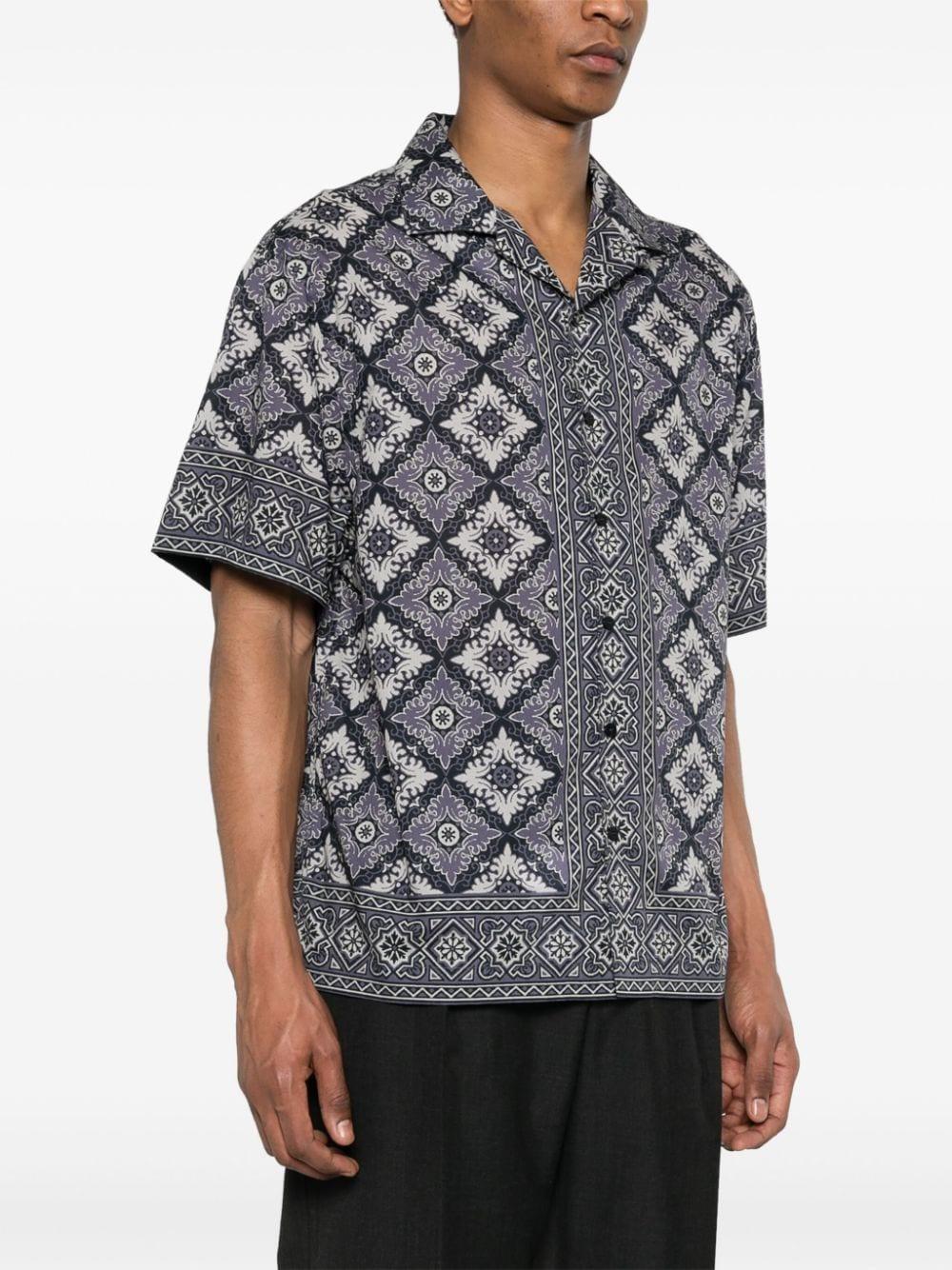 ETRO Printed Bowling Shirt