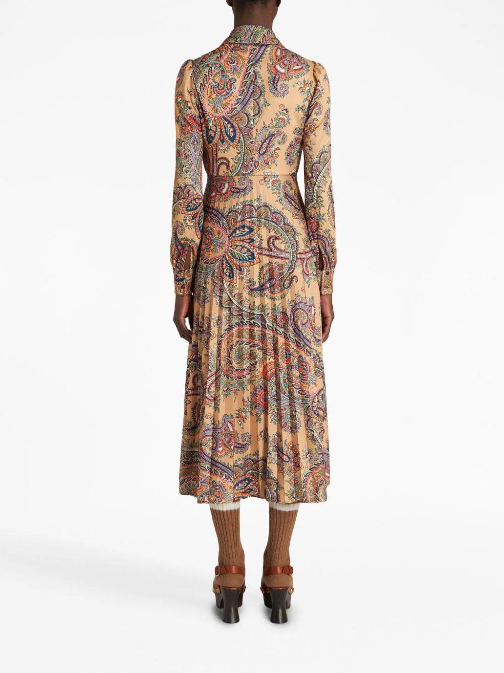 ETRO Shirt Dress With Paisley Pattern