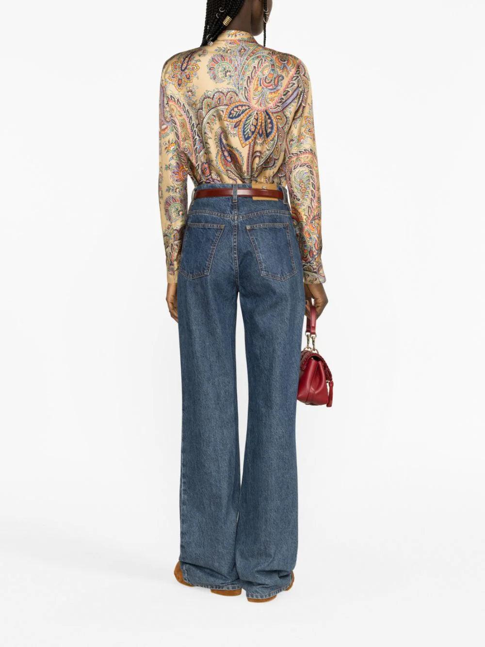 ETRO Shirt With Paisley Pattern