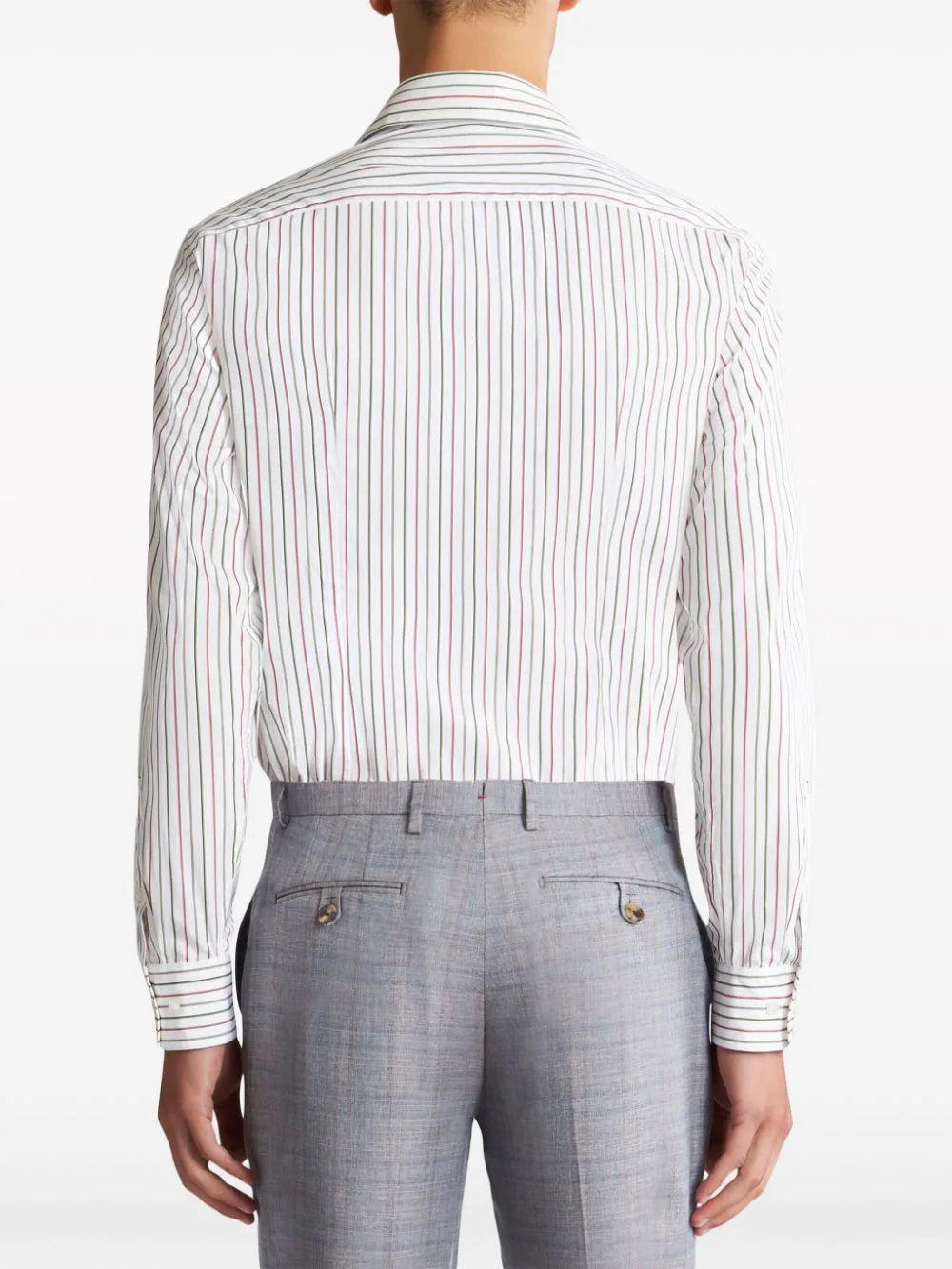 ETRO Striped Shirt With Logo