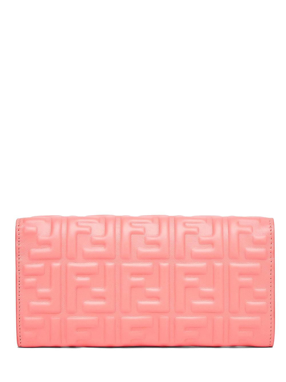 FENDI Baguette Continental Wallet With Chain