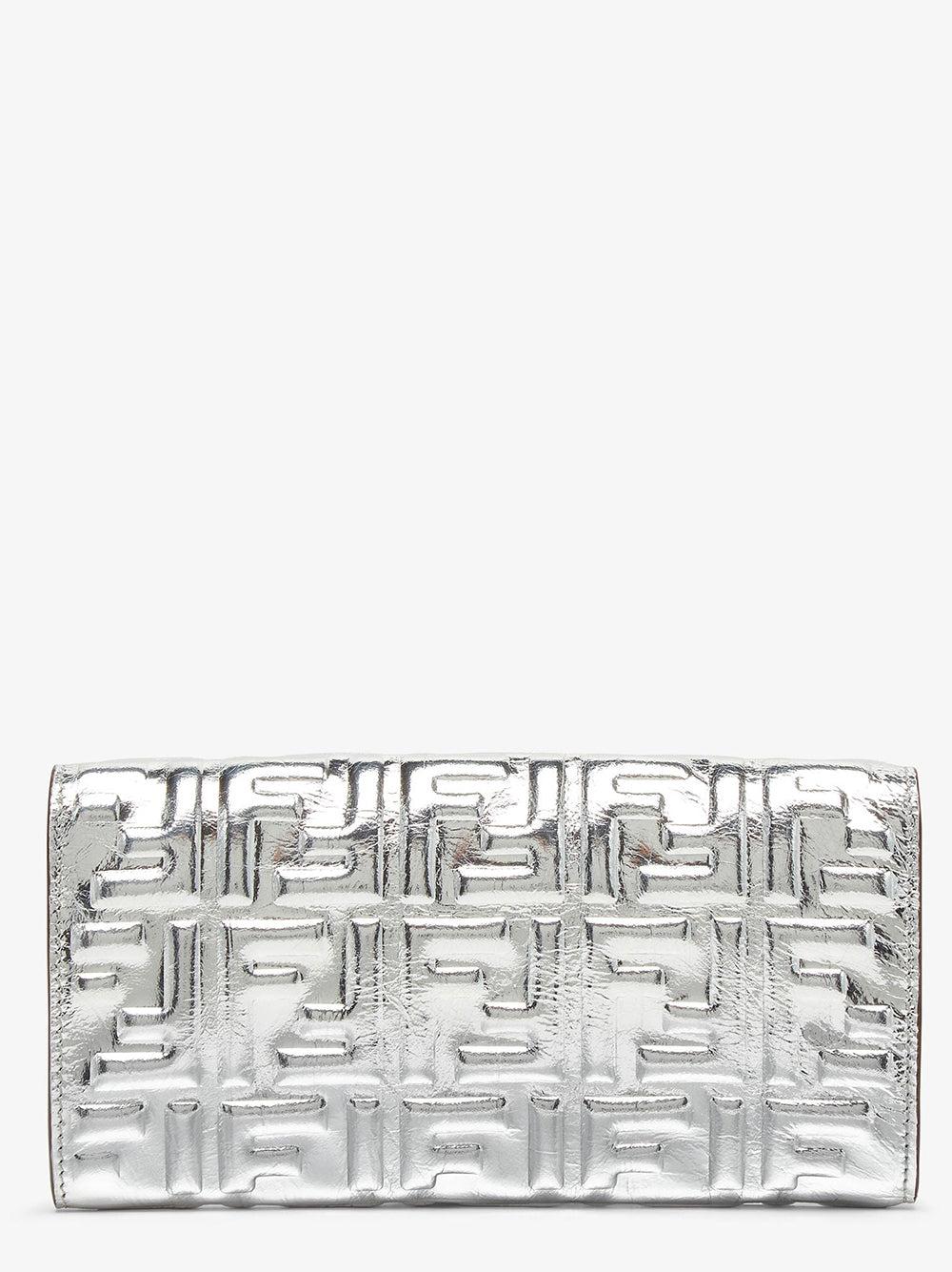 FENDI Baguette Continental Wallet With Chain