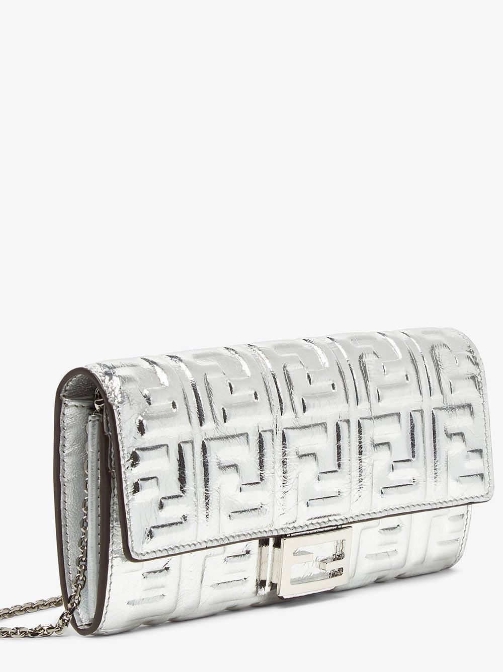 FENDI Baguette Continental Wallet With Chain