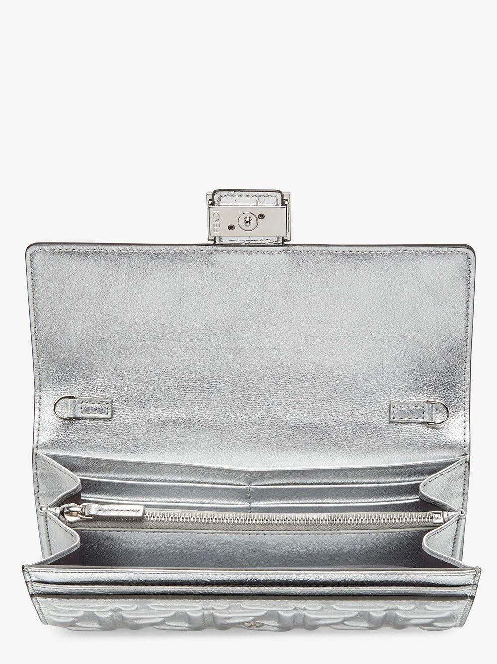 FENDI Baguette Continental Wallet With Chain