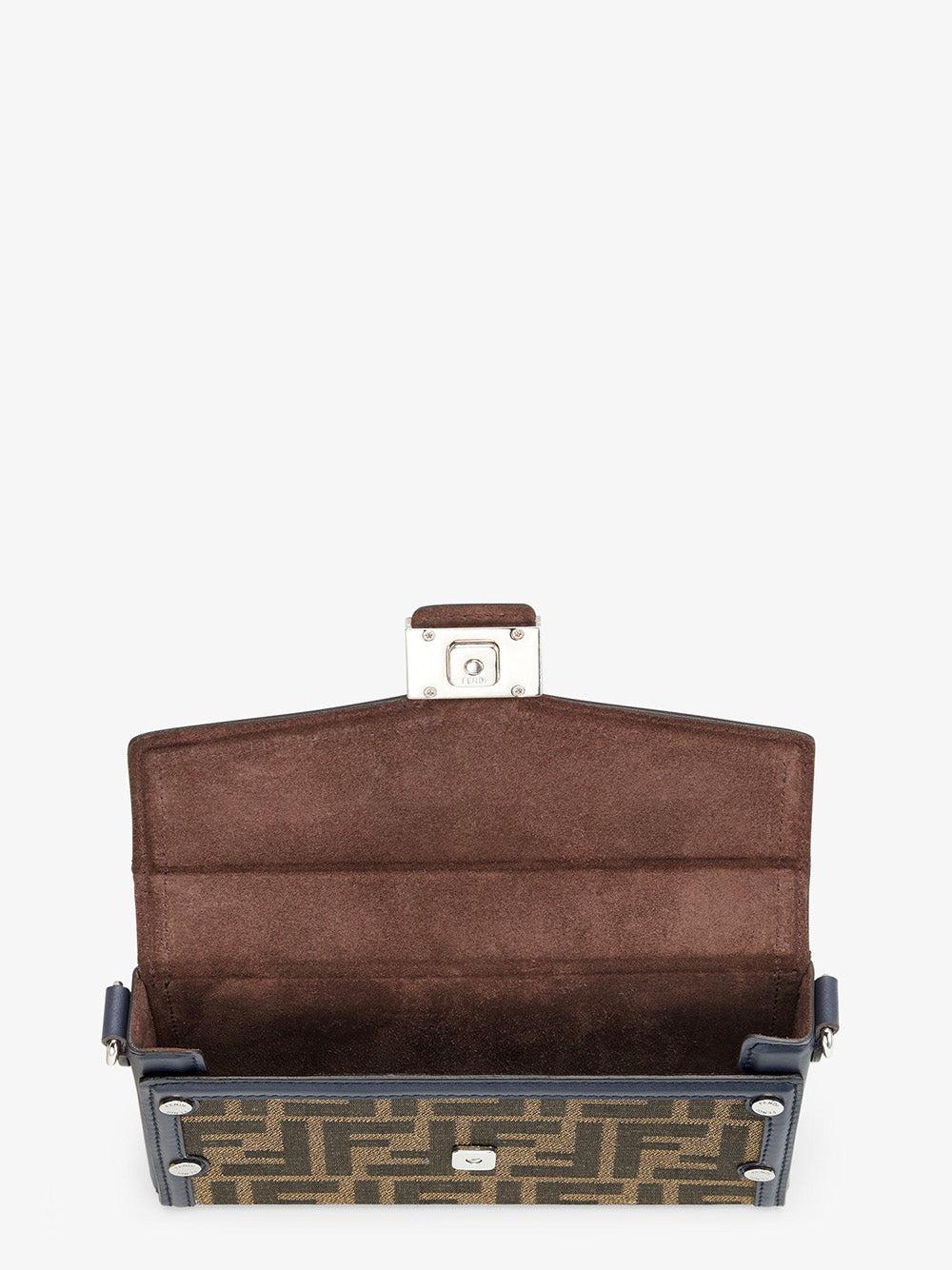 FENDI Baguette Soft Trunk Phone Pouch