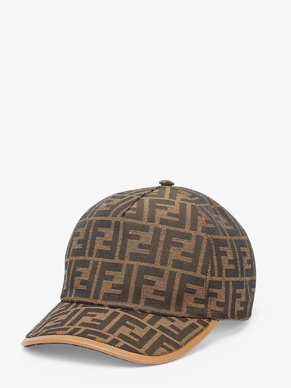 FENDI Baseball Cap In Ff Jacquard Fabric