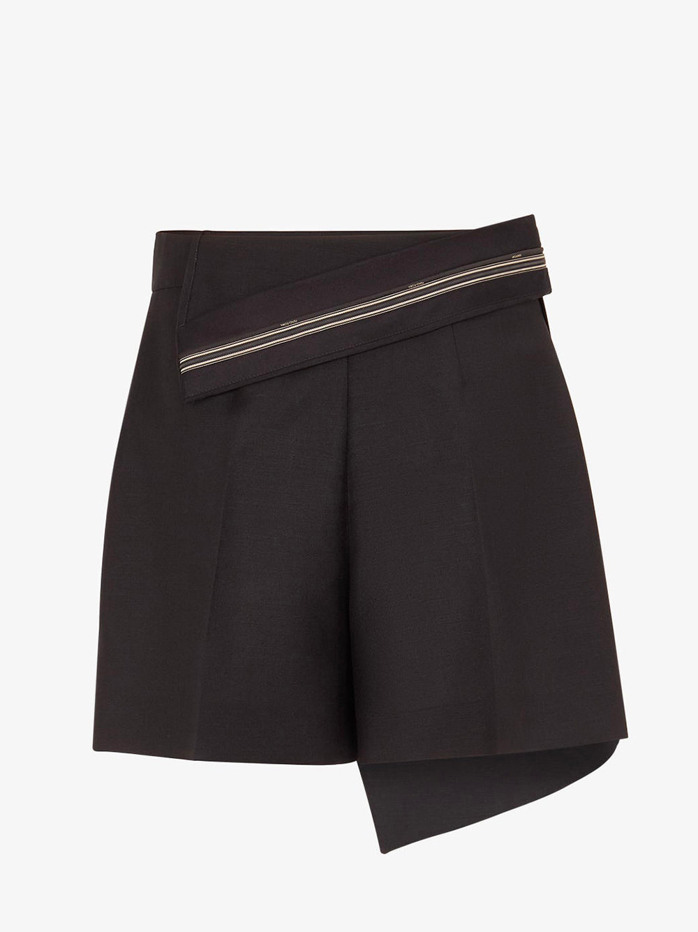 FENDI Black Mohair Shorts