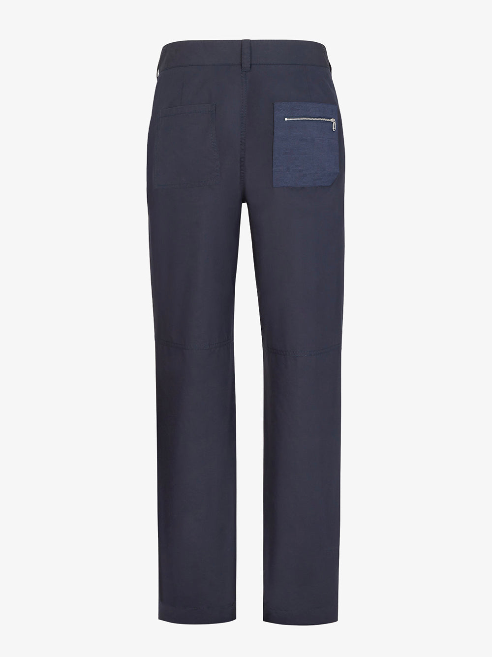 FENDI Blue Technical Cotton Trousers