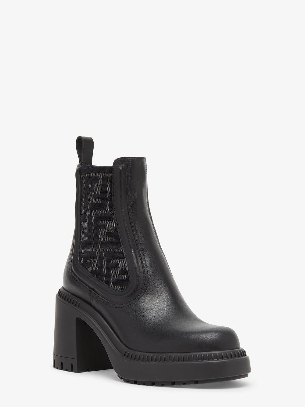 FENDI Domino Biker Boots