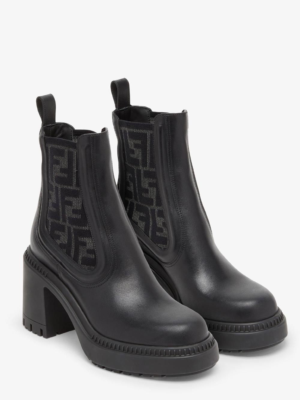 FENDI Domino Biker Boots